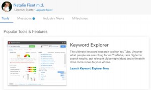 TubeBuddy keywords explorer