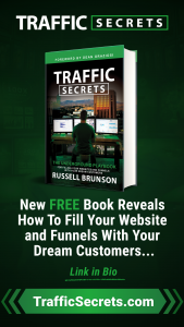 Traffic Secrets book by Russell Brunson